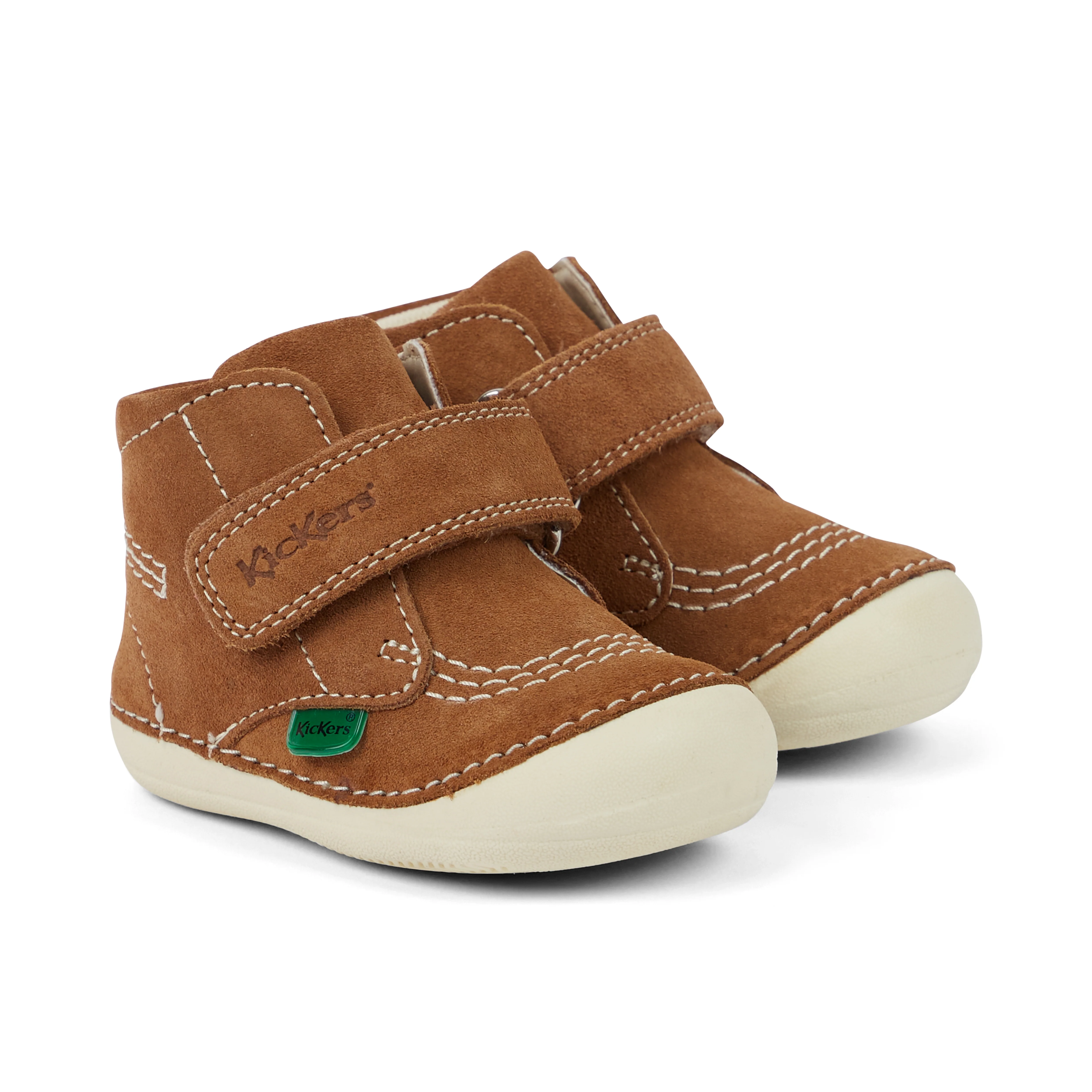 Baby Unisex Softer Hi Baby Suede Tan - Image 3