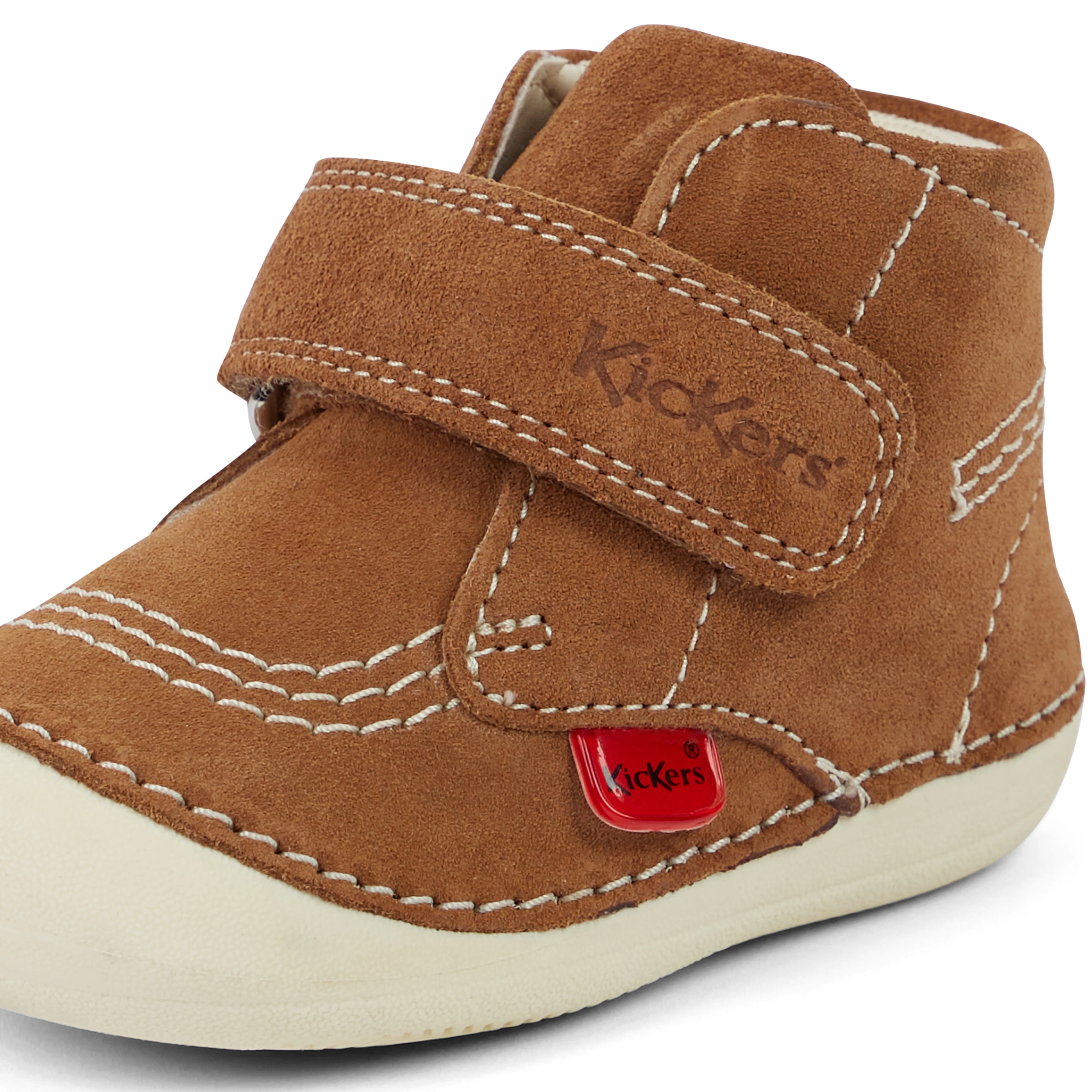 Baby Unisex Softer Hi Baby Suede Tan - Image 6