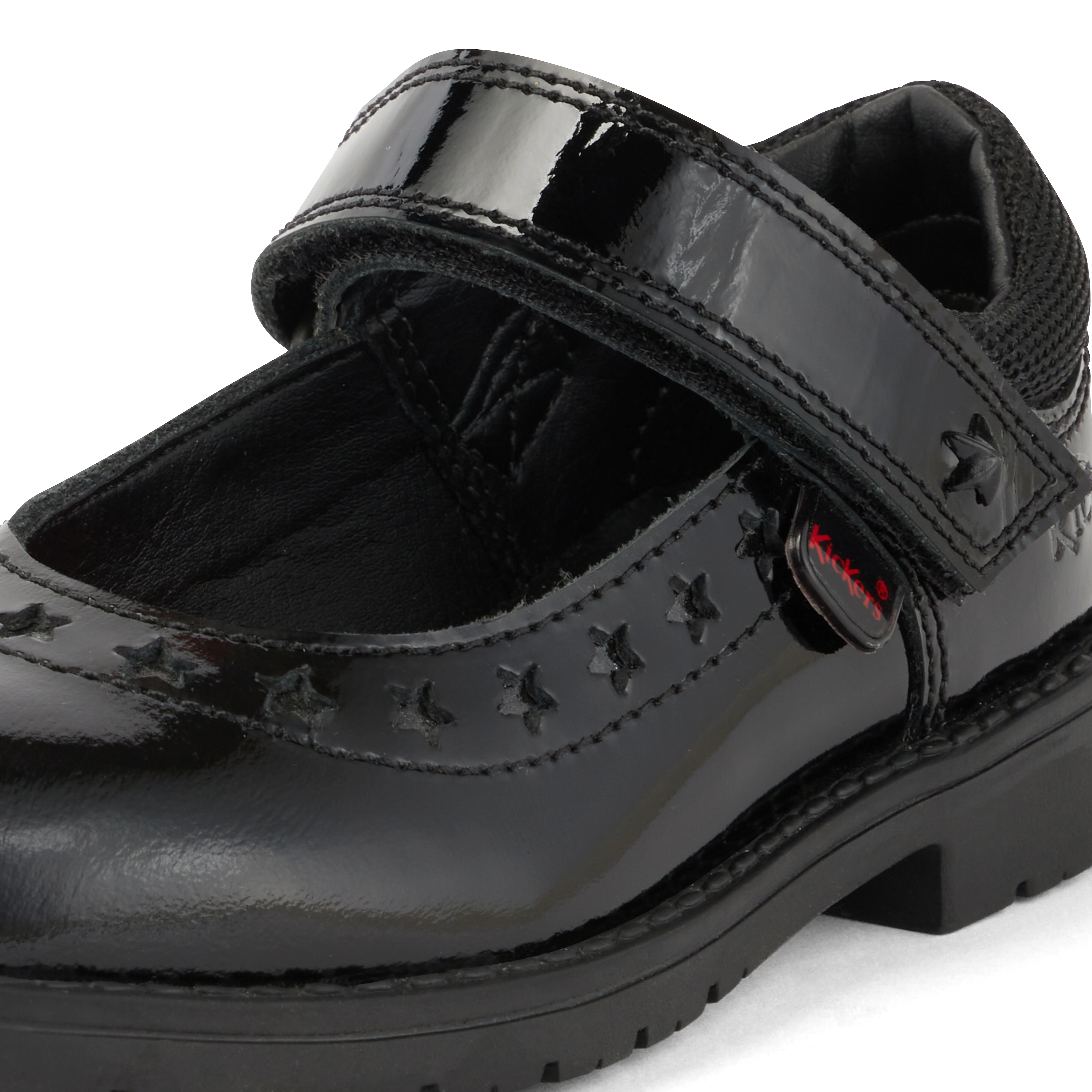 Infant Girls Lachly Star Mj Patent Leather Black - Image 6